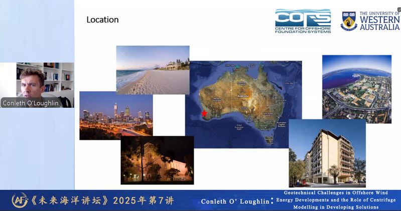 Prof. Conleth O’Loughlin was invited to Future Ocean Forum